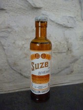 Mignonnette bouteille Suze gentiane 5cl non ouvert pleine