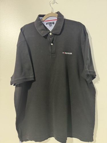 Polo tommy hilfiger noir - polo,