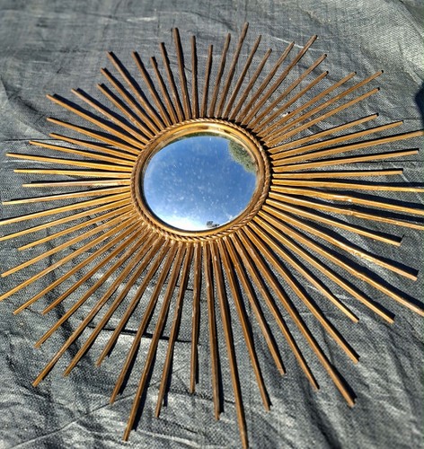 Ancien miroir soleil chaty - miroir,