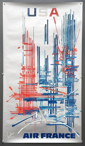 Georges mathieu affiche - mathieu,