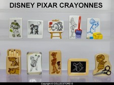 SERIE COMPLETE DE FEVES DISNEY PIXAR CRAYONNES 2026