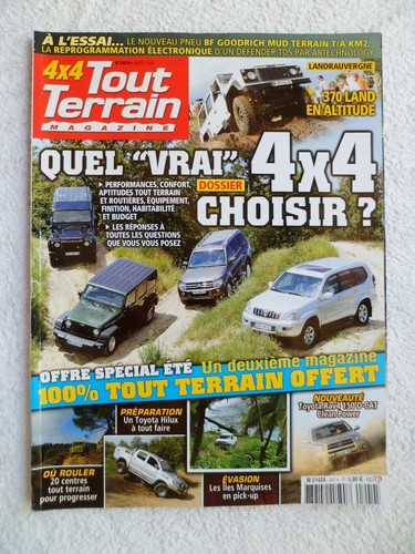 4x4 tout terrain - tout, n°240