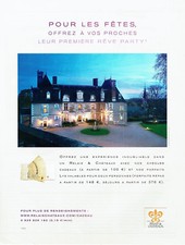 Publicité Advertising 038  2011   Relais & Chateaux reve party