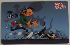 Carte Téléphonique GASTON LAGAFFE - CHAT et MOUETTE 50元 China Télécom TRES RARE