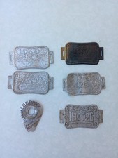 Plaque Fiscale de Velo Ancien