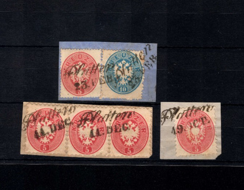 Autriche 1863 lots de - 1863,, 3