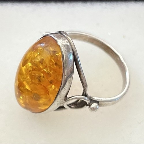 Bague sertie argent massif