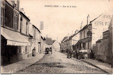 25625 cpa 95 Survilliers - Rue de la Gare