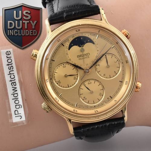 Montre vintage seiko moon - seiko,
