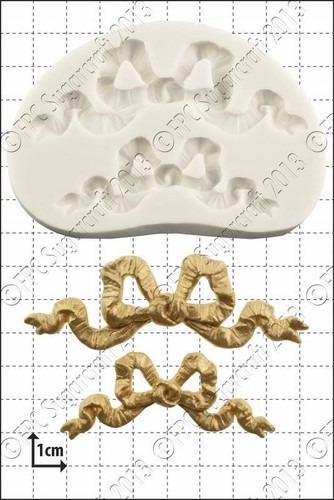 Moule silicone ruban - ruban, noeuds