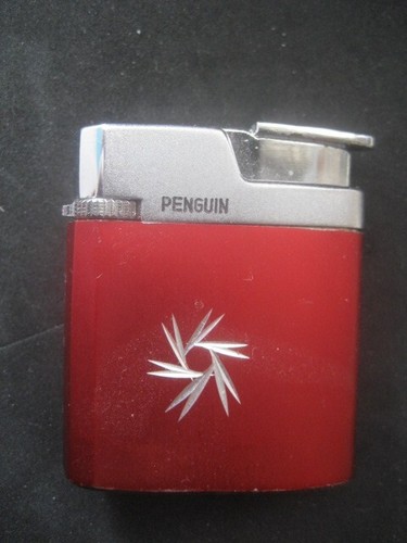 Ancien briquet gaz penguin - À,