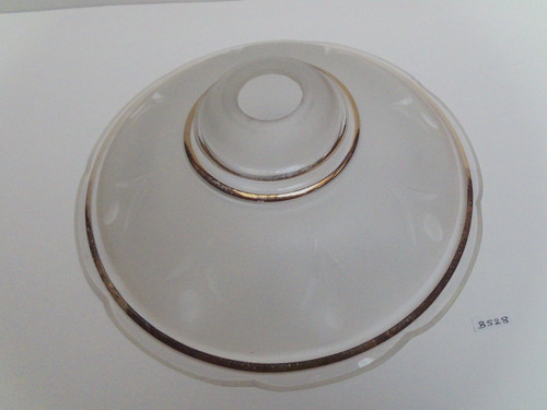Abat jour ancien - abat-jour, verre