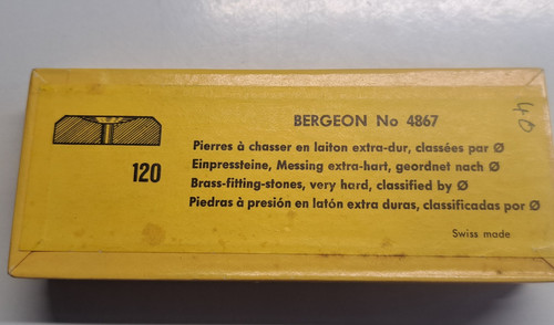 Horlogerie bergeon 4867 boite - horlogerie,