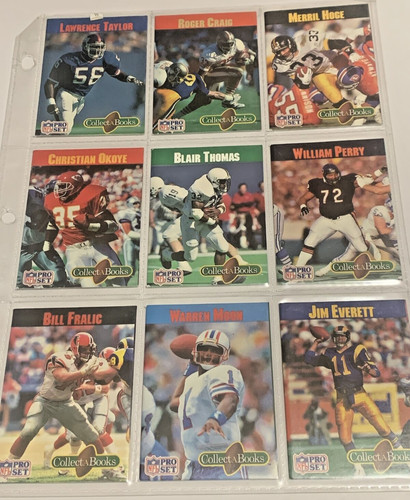 1990 pro set collect books - set, a