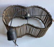 Abat jour ancien en rotin osier – début XXème