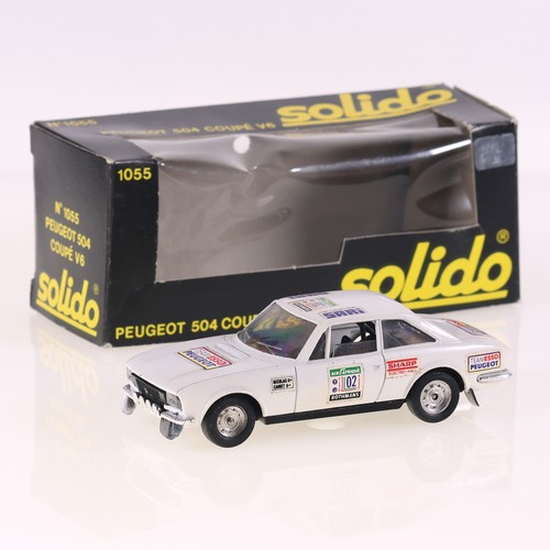 Solido 1055 peugeot 504 coupé - 1055,