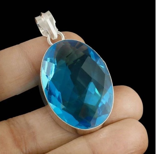 Pendentif main handmade - pendentif, argent