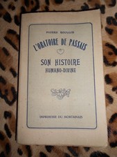 ROULLIN Pierre : L'oratoire de Passais, son histoire humano-divine - 1935