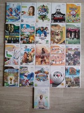 nintendo wii lot 21 jeux mario sonic tamagotchi prince of persia skylanders sims