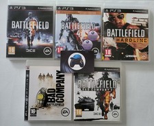Lot de la collection 5 jeux Battlefield pour Ps3 en VF