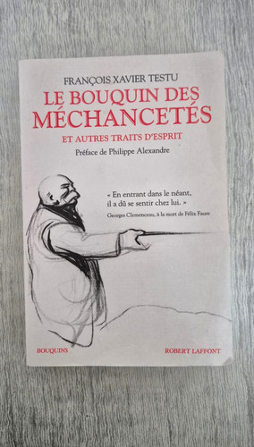 Bouquin des mechancetes et - le,