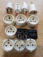 1 prise avec terre bakélite