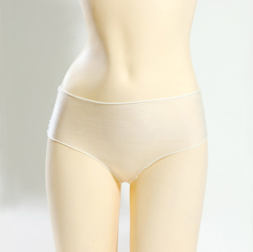 Culotte transparente blanche