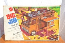 Big Jim Mattel camping car sports camper vintage Mattel en boite