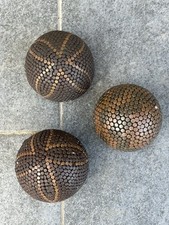 3 Ancienne Boules De Pétanque