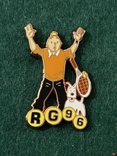 Pin’s Tintin Roland Garros 