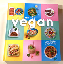 Une ANNEE VEGAN Fée Stéphanie livre cuisine vegane La Plage