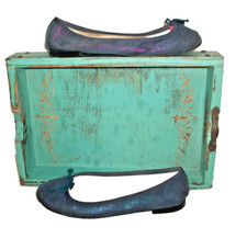 Repetto Paris Iridescent Blue