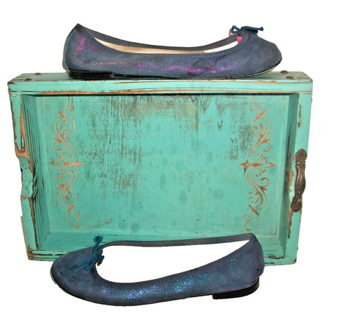 Repetto paris iridescent blue - repetto,