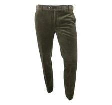 MEYER Pantalon Homme en Velours Modèle Roma 2-437/27 Couleur Verte