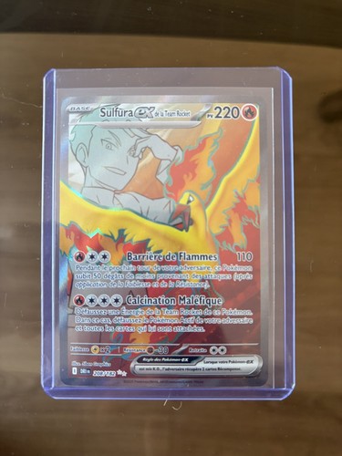 Carte pokémon sulfura de - pokémon,