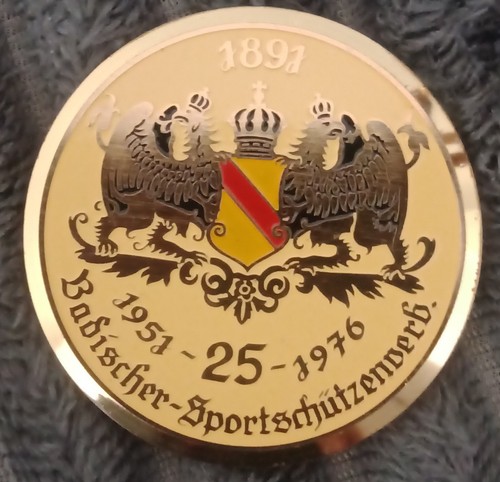 Médaille allemande tir - allemande,