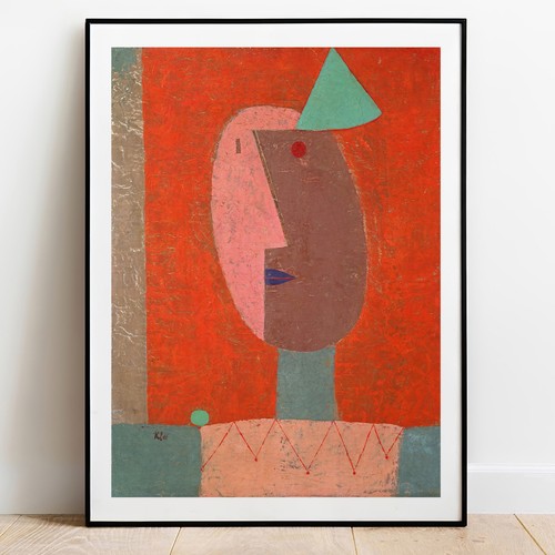 Klee clown art moderne fin - clown,
