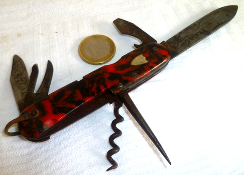 Ancien couteau pliant pradel - ancien,