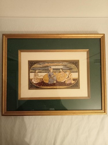 Miniature indienne peinture - miniature, indienne,