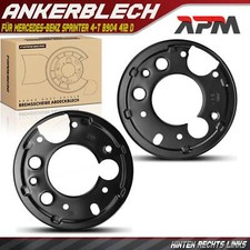 2X Disque De Frein Arrière Pour Mercedes-Benz Sprinter 4-T B904 412 D