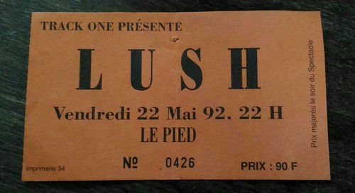 Ticket billet used - ticket,