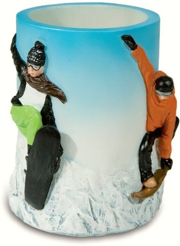 Pot crayon figurine - à,
