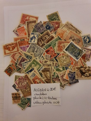 Timbres algérie française - timbres,