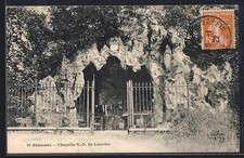 CPA Jeumont, Chapelle N.-D. de Lourdes 1922 