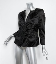 NINA RICCI Womens Black Cotton