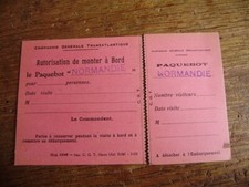 Normandie paquebot