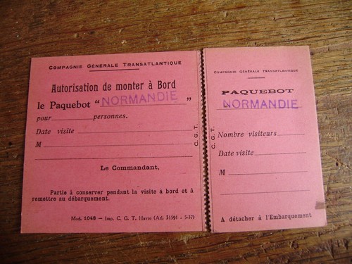 Normandie paquebot