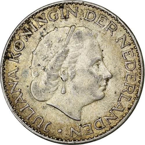 Pays bas juliana - pays-bas,, gulden