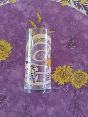 Verre publicitaire titeuf - verre,