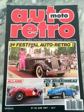 AUTO MOTO RETRO 82 ASTON MARTINDB6 FACELIA ALLARD J2 TERROT 350HST